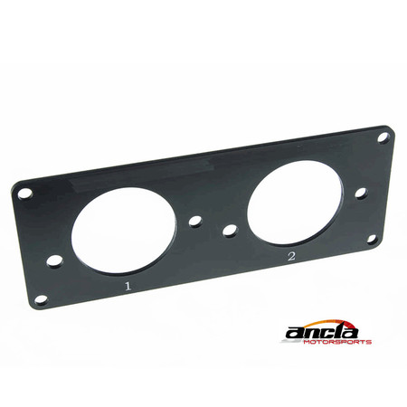 Bulkhead Mounting Plate for Twin 22 Pin Weather Pack Connectors